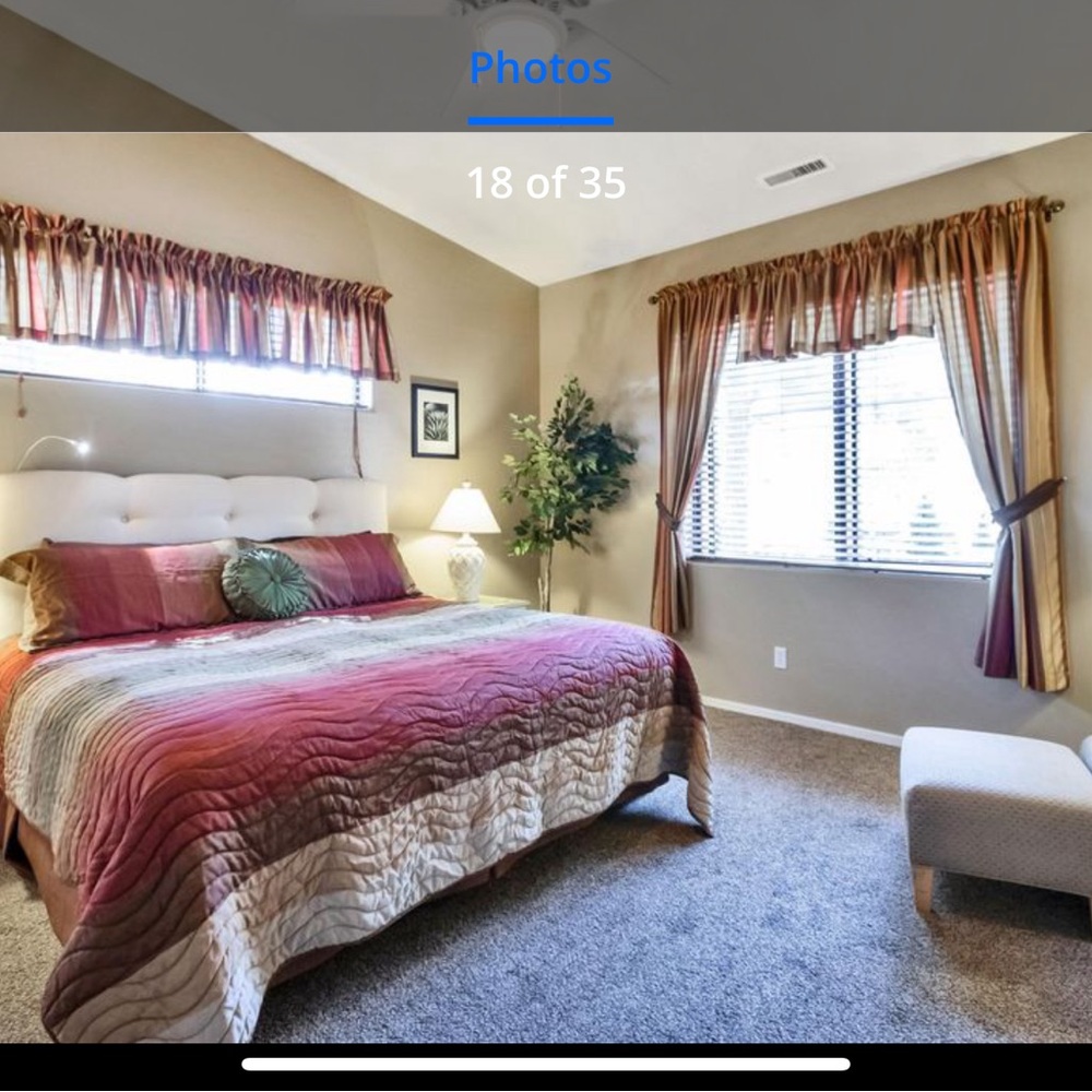 Six curtain/valance panels just the top valances not the full length Drape